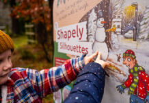 Stick Man winter trails in 25 English forests