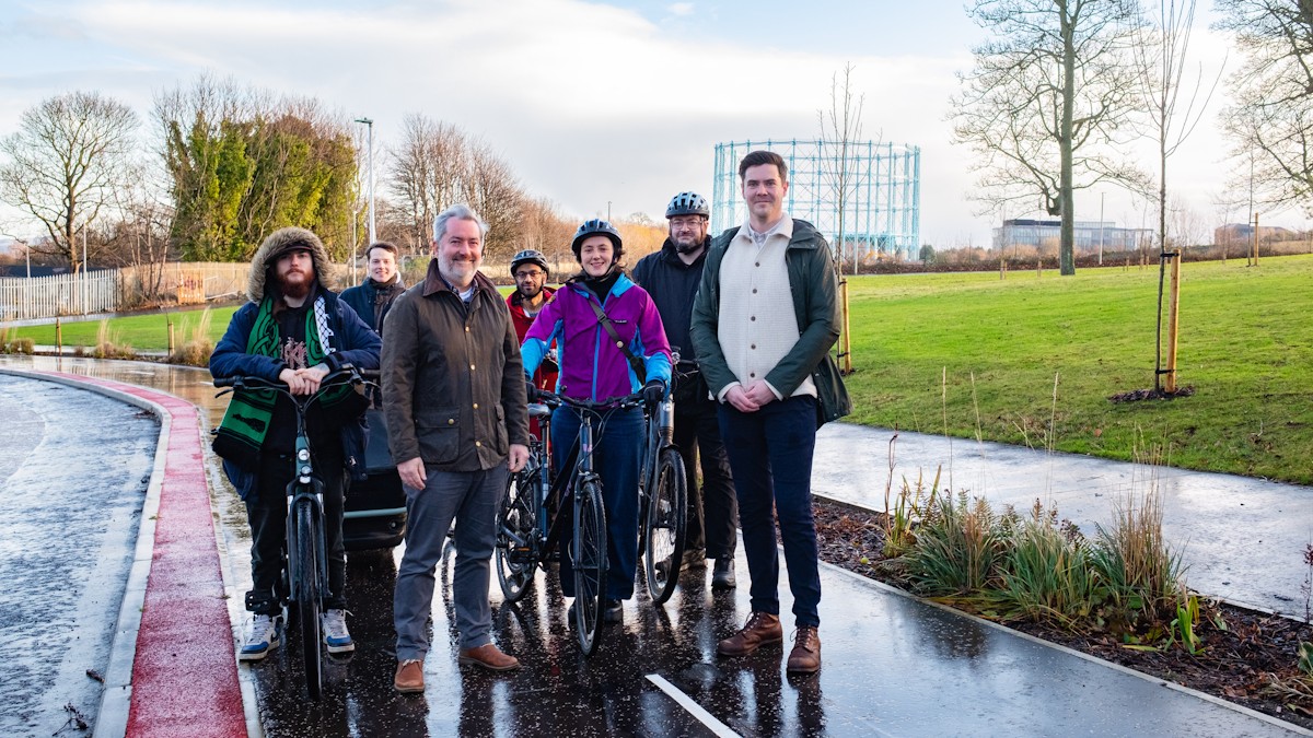 Walking, wheeling and cycling link opens in north Edinburgh