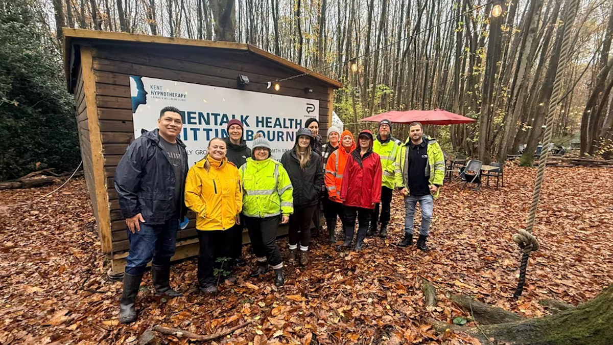 Walking project opens mental health discussion