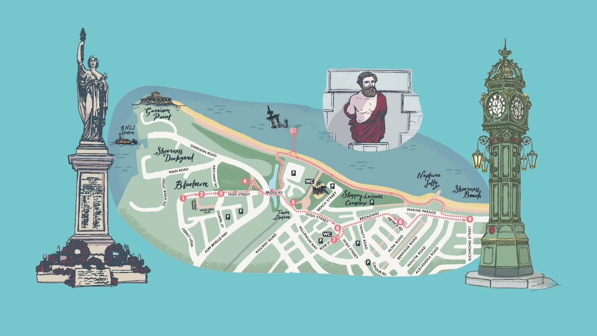 New walking route in Sheerness