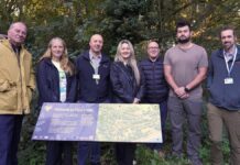 New wellbeing trail at Orwell Country Park helps people connect with nature