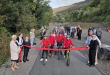 Rhondda Fach Active Travel Route opens